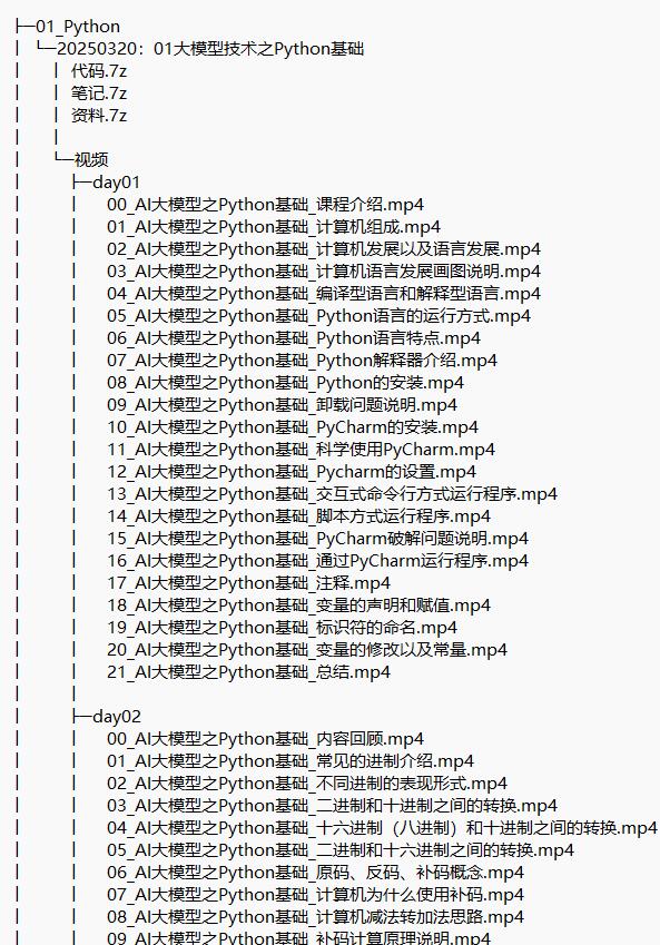 2025 AI大模型技術人工智能系列課程 視頻教程 下載 圖1